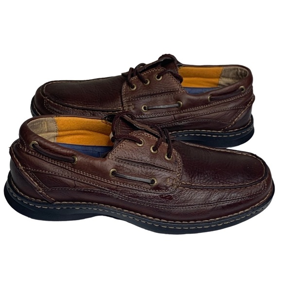 Men’s Dockers Stain Defender Lace Up Chocolate Brown Oxford Size 12 main image 10